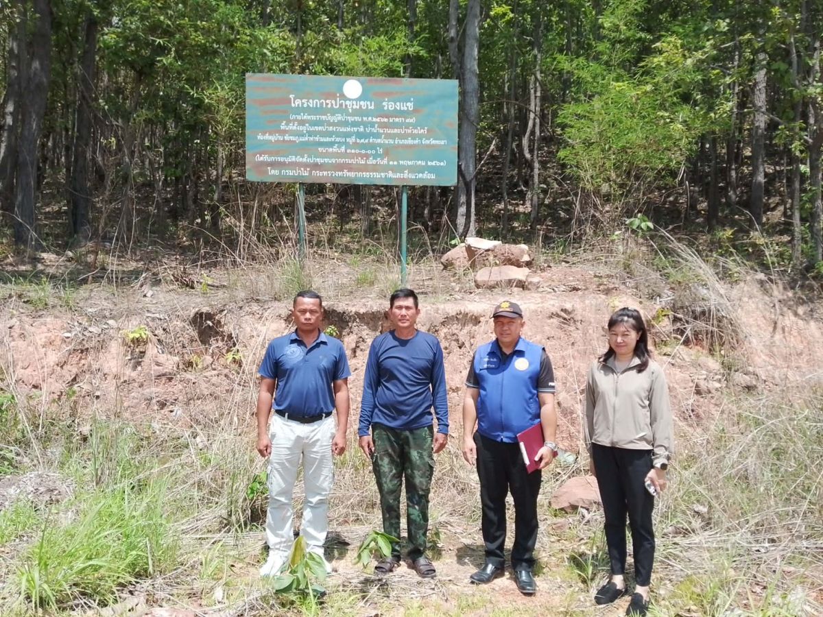 งานป้องกันฯ ร่วมกับ งานนิติการ ลงพื้นที่กับ อำเภอเชียงคำ ตรวจสอบข้อร้องเรียนเกี่ยวกับการเผาป่าชุมชนในพื้นที่ หมู่ที่ 6 ตำบล น้ำแวน 